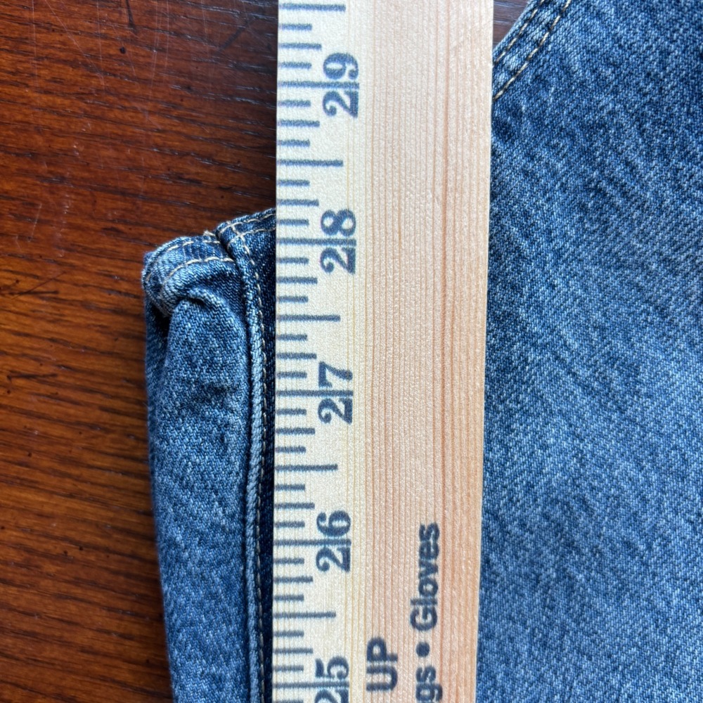 AG Adriano Goldschmied Hattie High Rise Barrel Wide Leg Blue Medium Wash Jean 29 - Picture 15 of 16